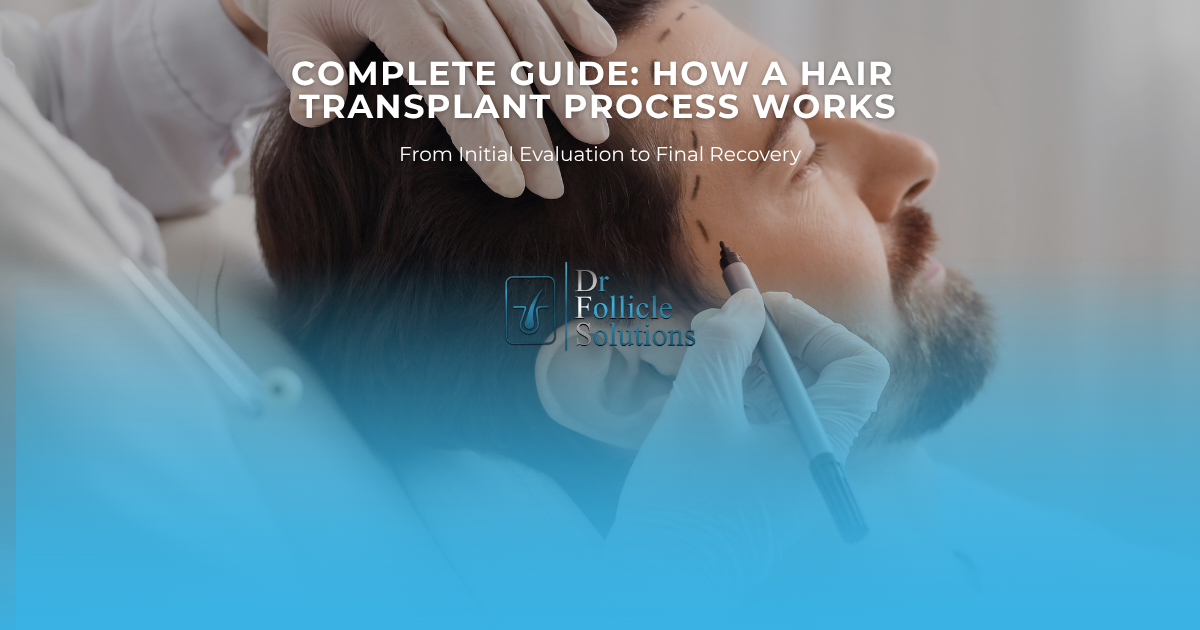 how a hair transplant process works