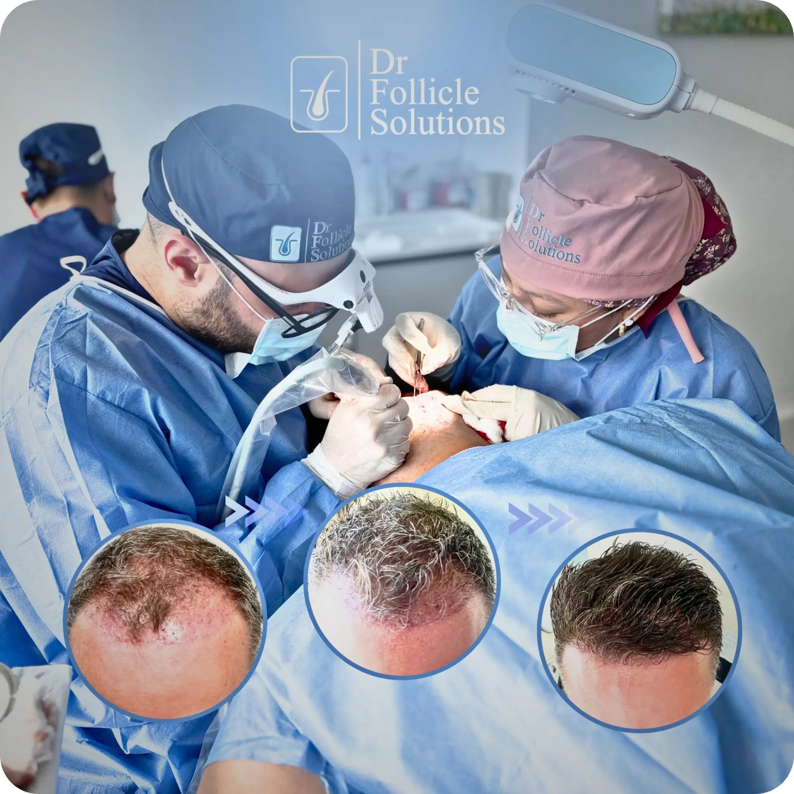 male hair transplant